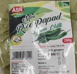 ASR Green Chilly Papad